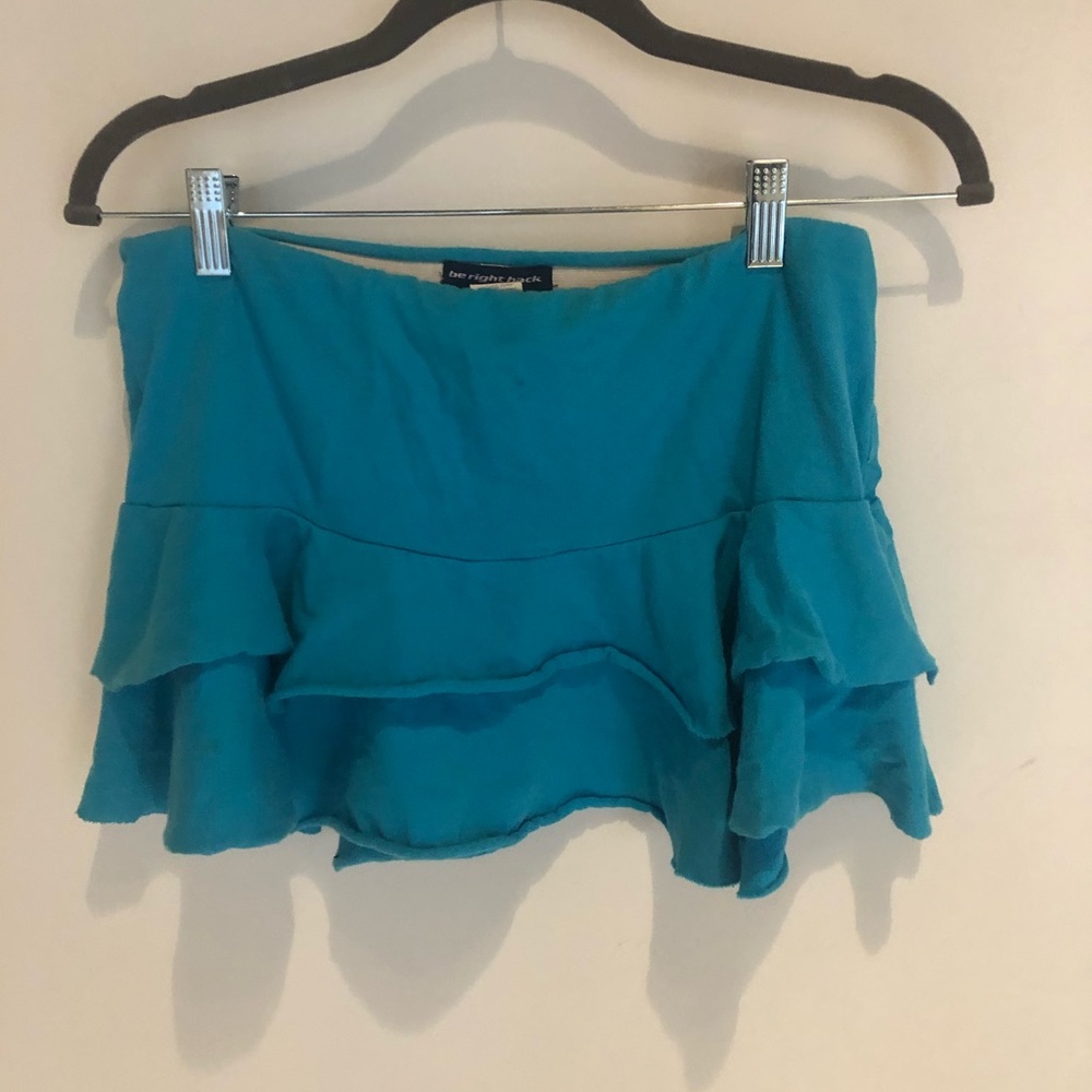 🧜‍♀️ ruffle mini skirt! 🧜‍♀️